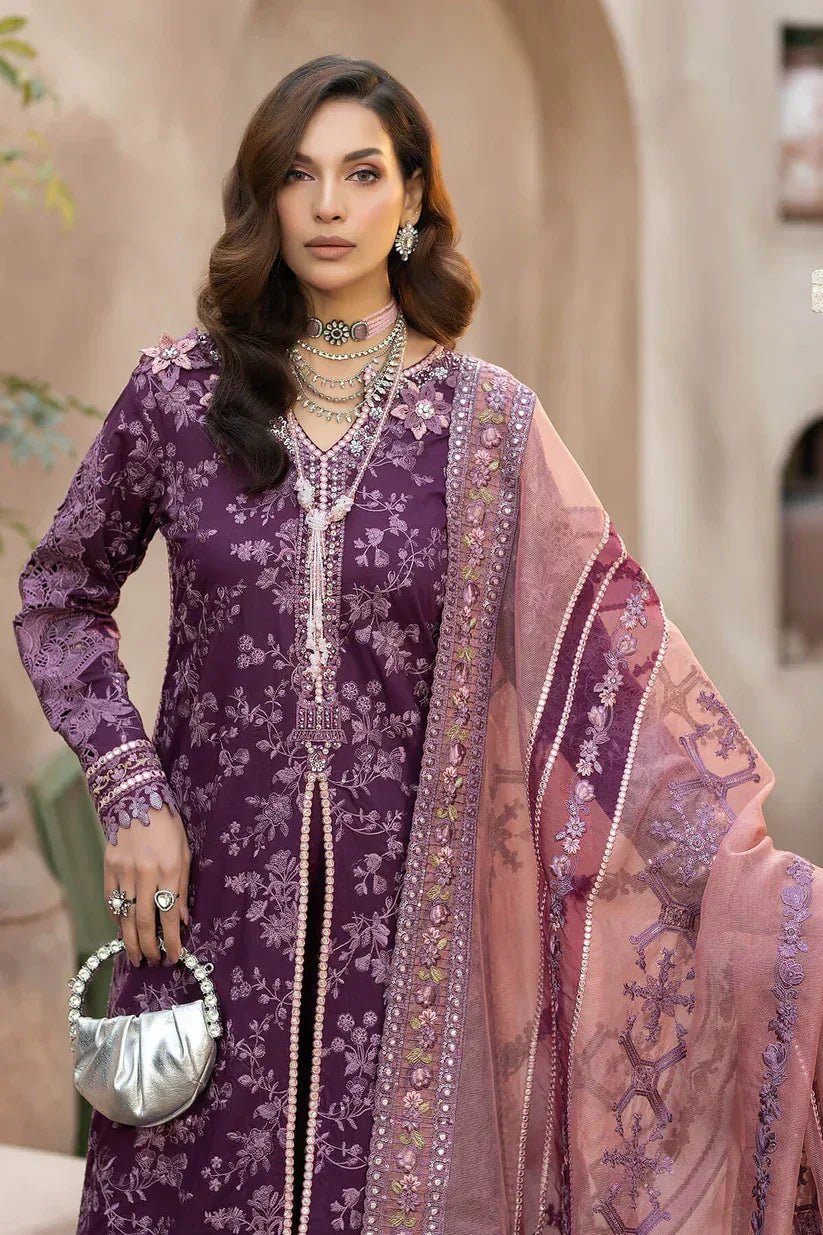 Imrozia Premium | Gulposh Luxury Lawn 24 | S.L 43 Amayrah - Aqsa Fabrics