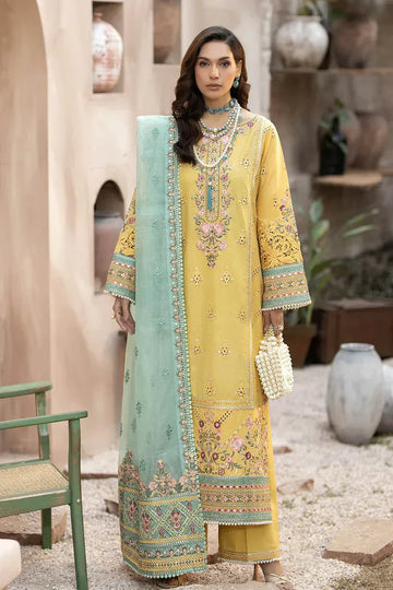 Imrozia Premium | Gulposh Luxury Lawn 24 | S.L 44 Zaira - Aqsa Fabrics