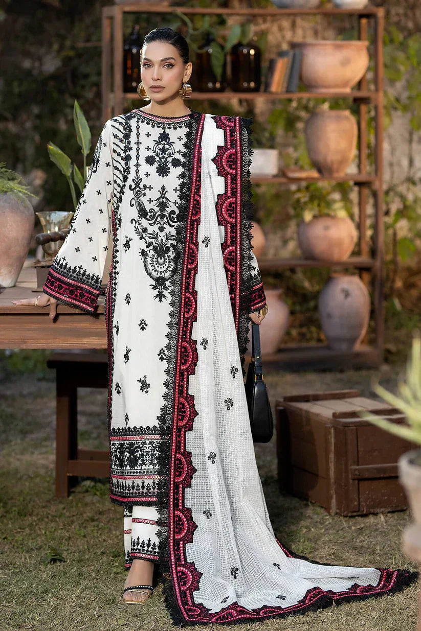 Imrozia Premium | Gulposh Luxury Lawn 24 | S.L 45 Karima - Aqsa Fabrics