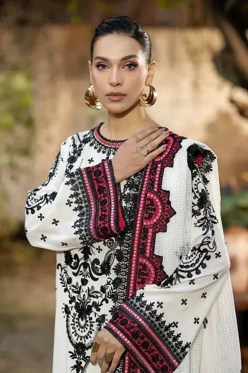 Imrozia Premium | Gulposh Luxury Lawn 24 | S.L 45 Karima - Aqsa Fabrics