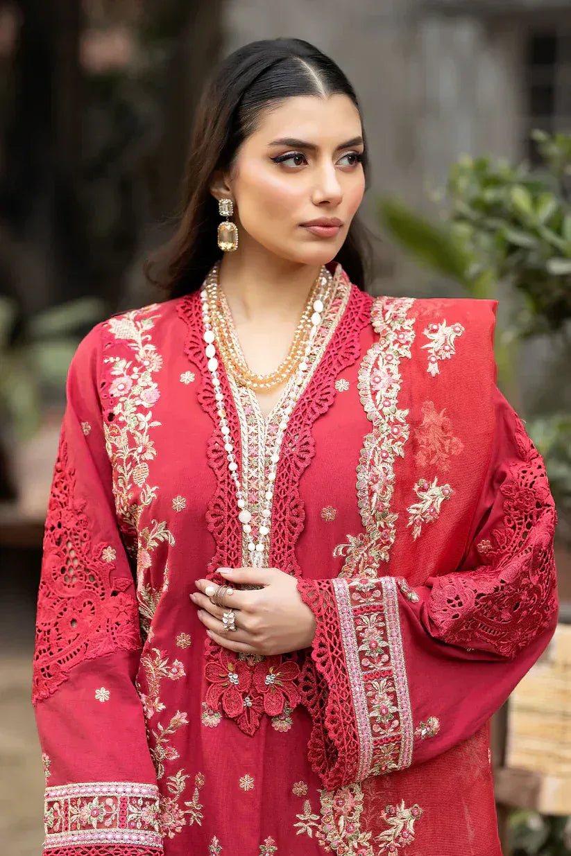 Imrozia Premium | Gulposh Luxury Lawn 24 | S.L 46 Amal - Aqsa Fabrics