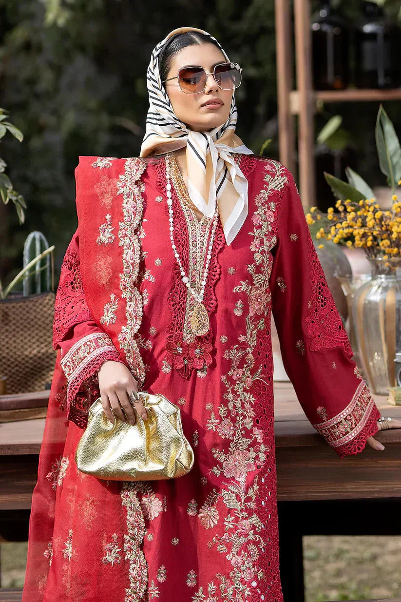 Imrozia Premium | Gulposh Luxury Lawn 24 | S.L 46 Amal - Aqsa Fabrics