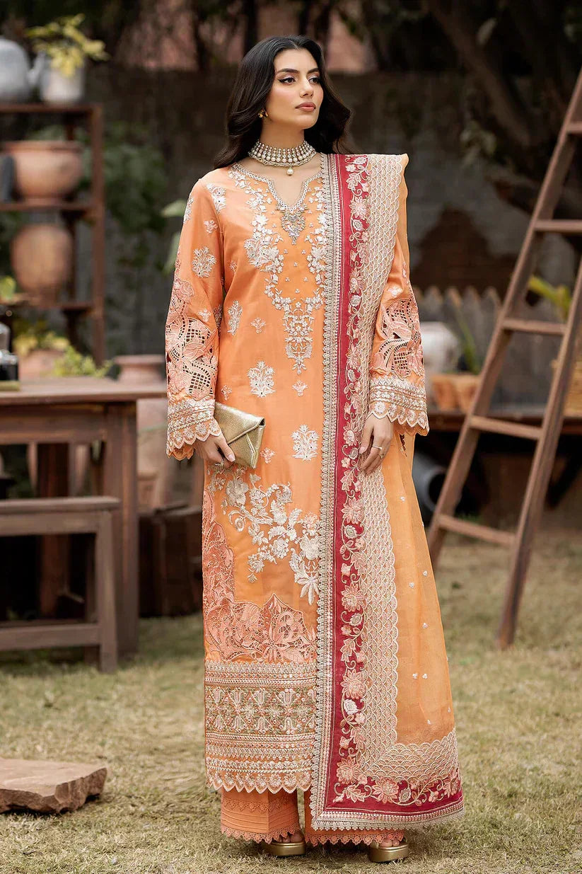 Imrozia Premium | Gulposh Luxury Lawn 24 | S.L 47 Zafiah - Aqsa Fabrics