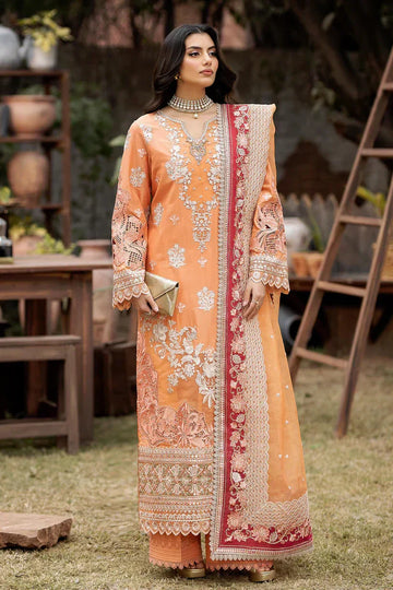Imrozia Premium | Gulposh Luxury Lawn 24 | S.L 47 Zafiah - Aqsa Fabrics