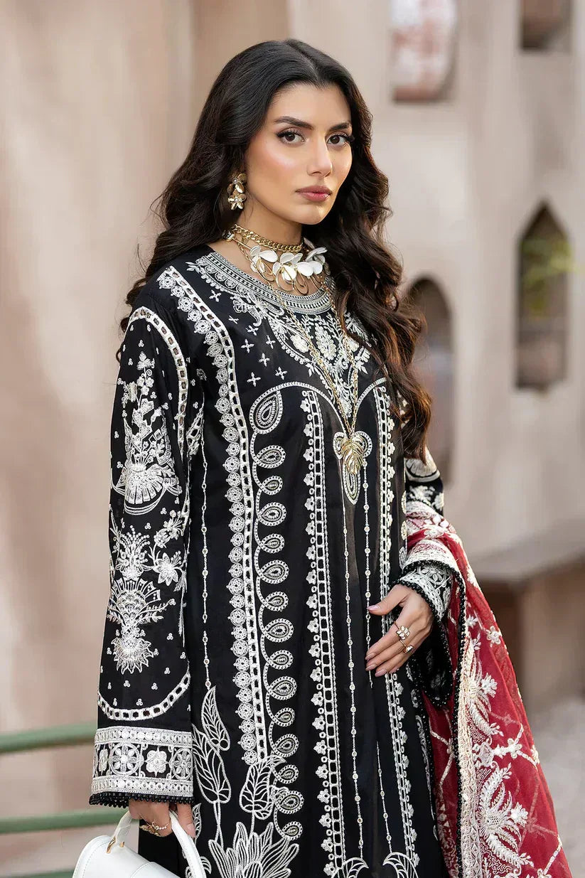 Imrozia Premium | Gulposh Luxury Lawn 24 | S.L 48 Aafia - Aqsa Fabrics