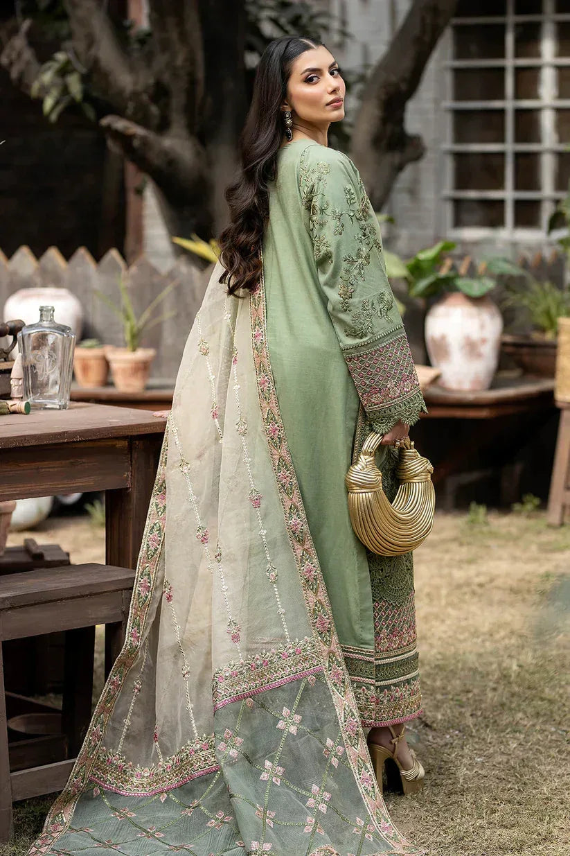 Imrozia Premium | Gulposh Luxury Lawn 24 | S.L 51 Amaani - Aqsa Fabrics