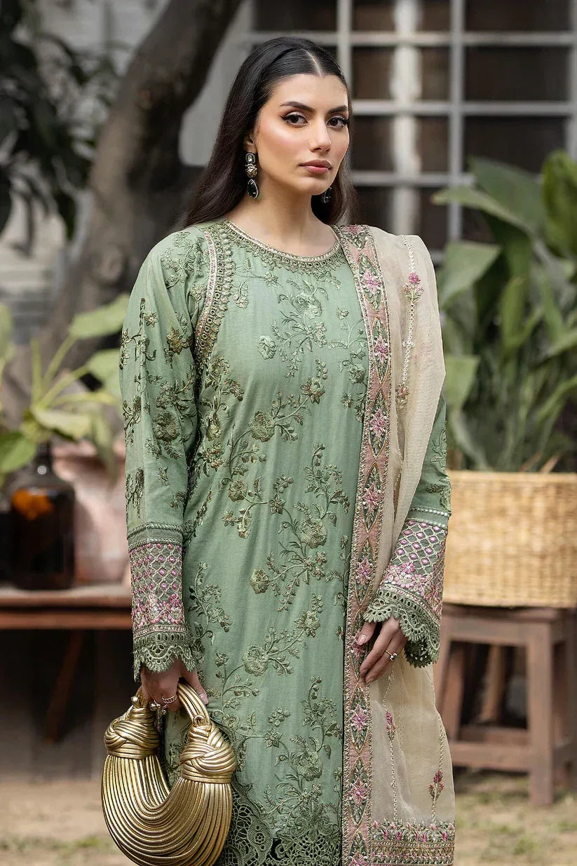 Imrozia Premium | Gulposh Luxury Lawn 24 | S.L 51 Amaani - Aqsa Fabrics