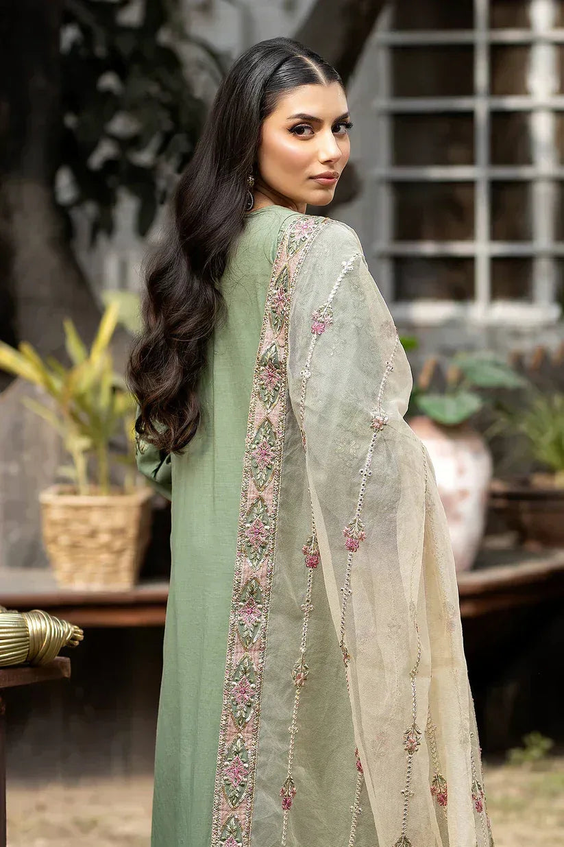Imrozia Premium | Gulposh Luxury Lawn 24 | S.L 51 Amaani - Aqsa Fabrics