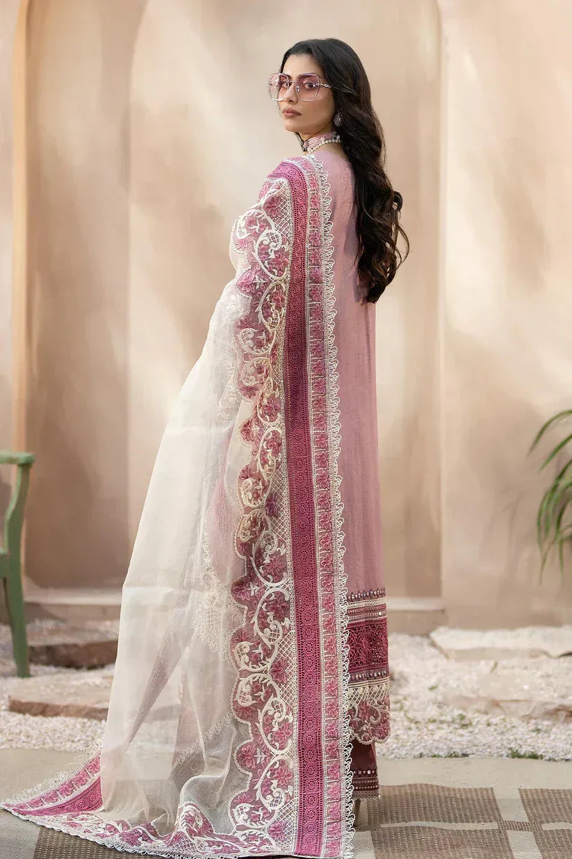 Imrozia Premium | Gulposh Luxury Lawn 24 | S.L 52 Abeer - Aqsa Fabrics