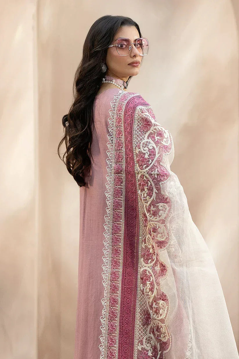 Imrozia Premium | Gulposh Luxury Lawn 24 | S.L 52 Abeer - Aqsa Fabrics