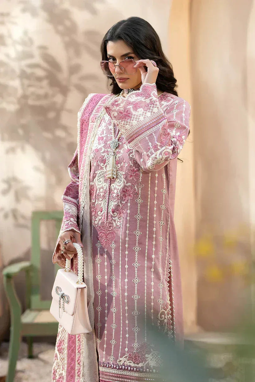 Imrozia Premium | Gulposh Luxury Lawn 24 | S.L 52 Abeer - Aqsa Fabrics