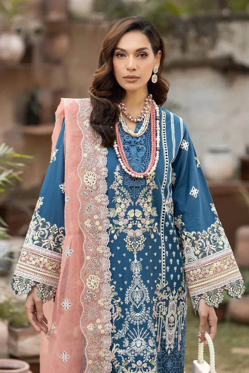 Imrozia Premium | Gulposh Luxury Lawn 24 | S.L 42 Hana - Aqsa Fabrics