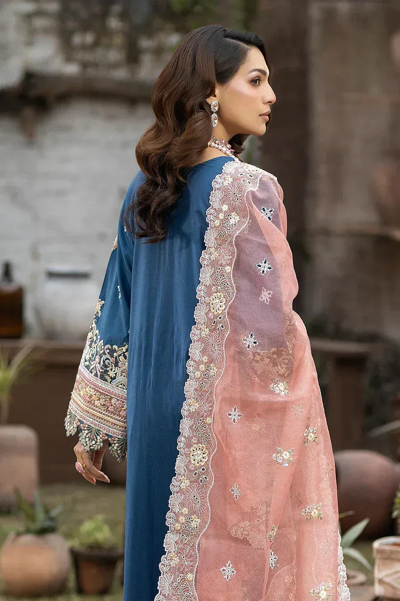 Imrozia Premium | Gulposh Luxury Lawn 24 | S.L 42 Hana - Aqsa Fabrics