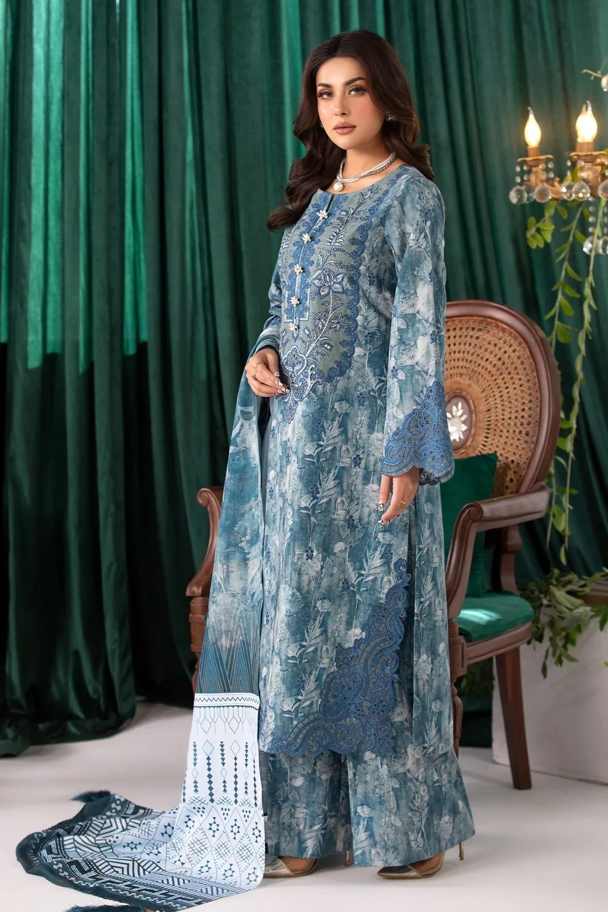 Imrozia Premium | Masakali Winter Pret | I.P-82 Hala - Aqsa Fabrics