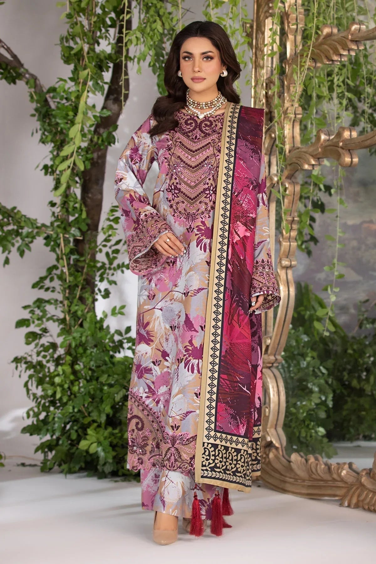 Imrozia Premium | Masakali Winter Pret | I.P-78 Abroo - Aqsa Fabrics