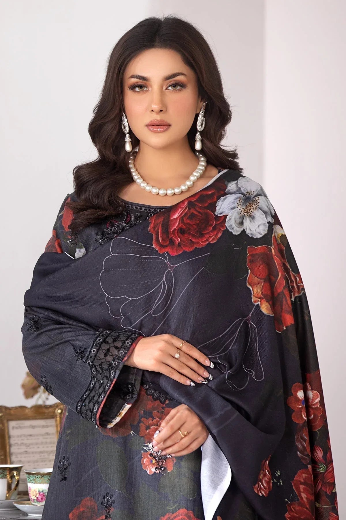 Imrozia Premium | Masakali Winter Pret | I.P-84 Kajal - Aqsa Fabrics