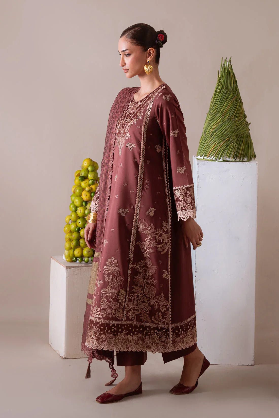 Aabyaan | Miraal Signature Embroidered Viscose 25 | INARA (AV-04) - Aqsa Fabrics