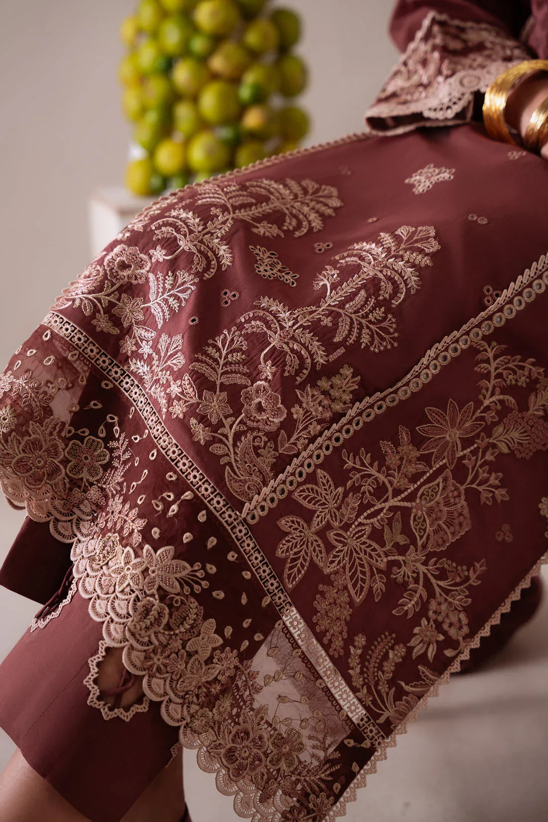 Aabyaan | Miraal Signature Embroidered Viscose 25 | INARA (AV-04) - Aqsa Fabrics