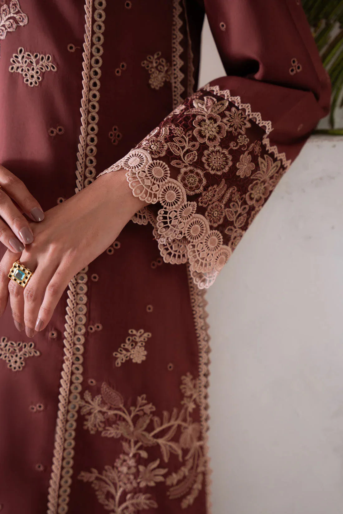 Aabyaan | Miraal Signature Embroidered Viscose 25 | INARA (AV-04) - Aqsa Fabrics