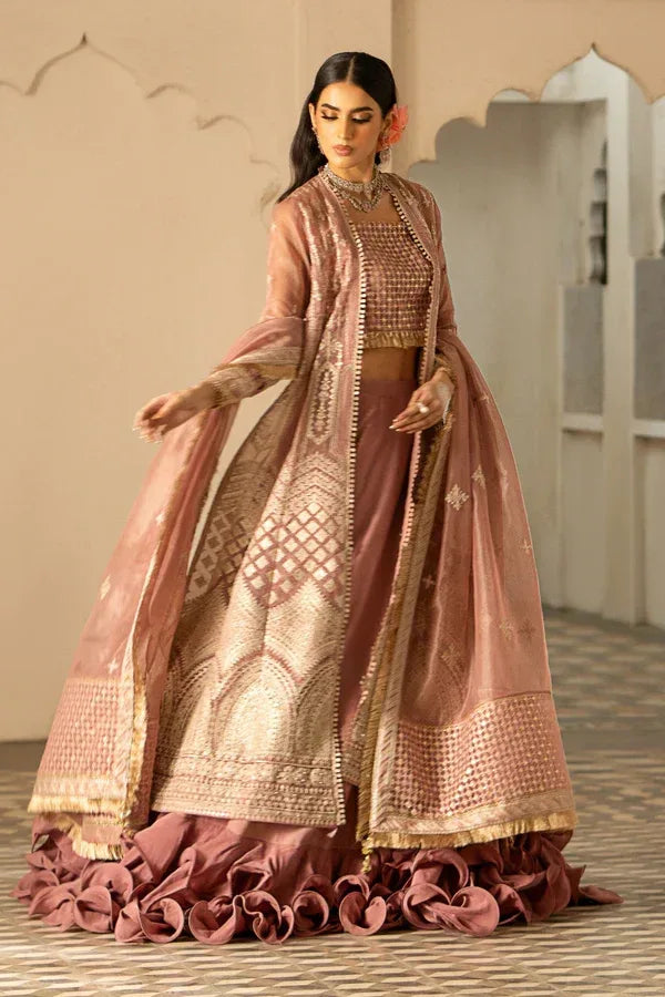 Ittehad | Dilruba Wedding Formals | ESDR74-SUT-TPN - Aqsa Fabrics