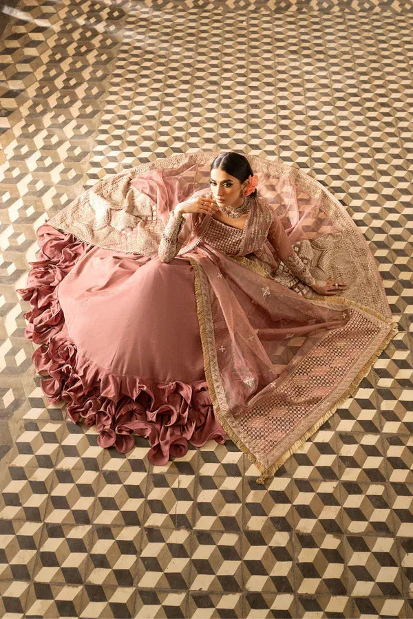Ittehad | Dilruba Wedding Formals | ESDR74-SUT-TPN - Aqsa Fabrics