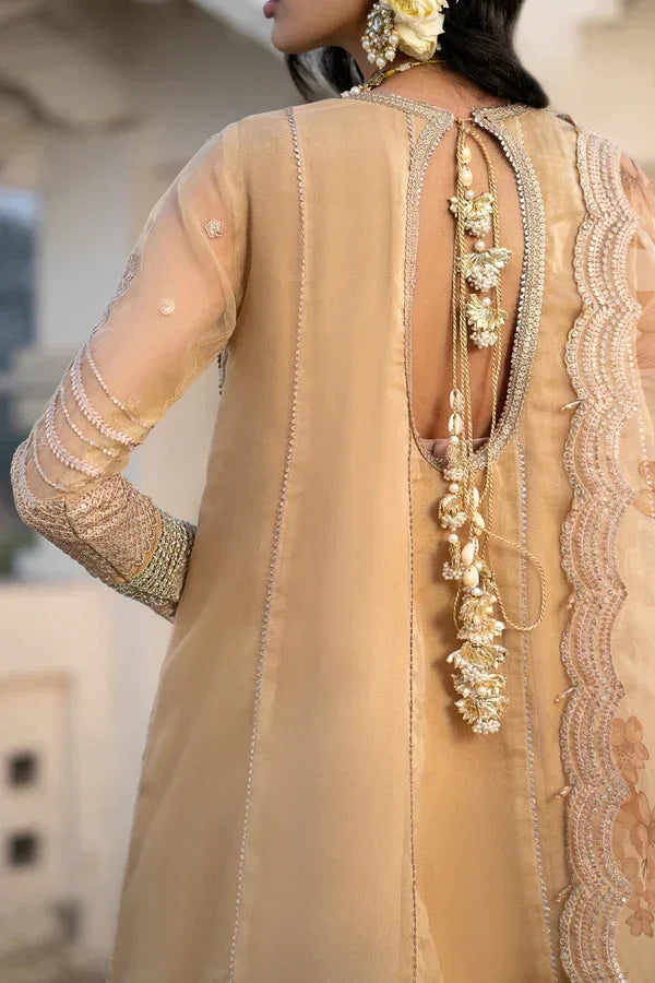 Ittehad | Dilruba Wedding Formals | ESDR78-SUT-BGE - Aqsa Fabrics