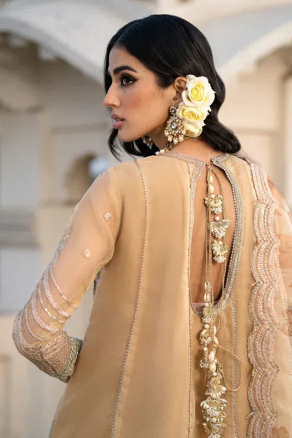 Ittehad | Dilruba Wedding Formals | ESDR78-SUT-BGE - Aqsa Fabrics
