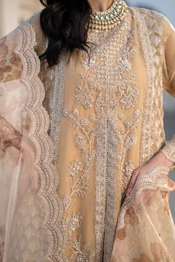 Ittehad | Dilruba Wedding Formals | ESDR78-SUT-BGE - Aqsa Fabrics