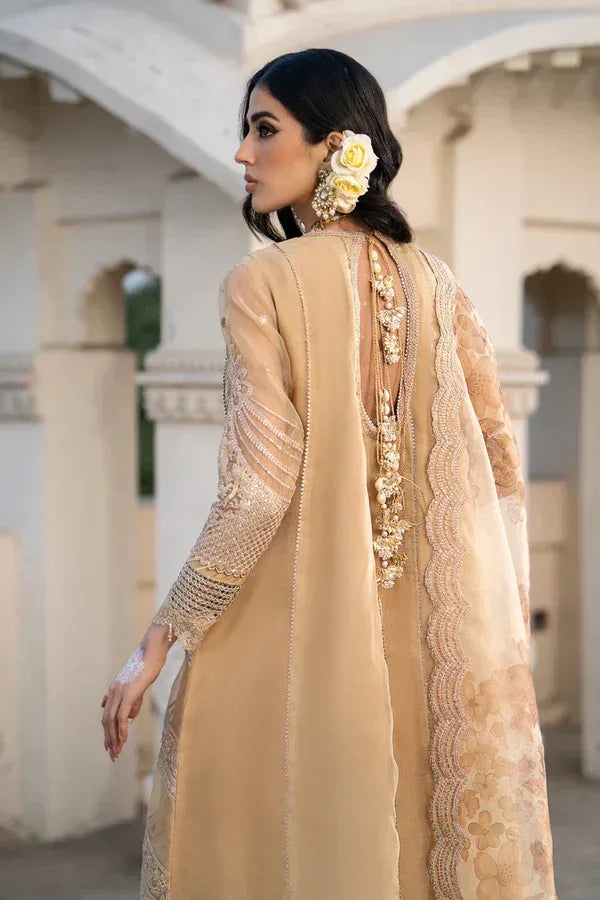 Ittehad | Dilruba Wedding Formals | ESDR78-SUT-BGE - Aqsa Fabrics