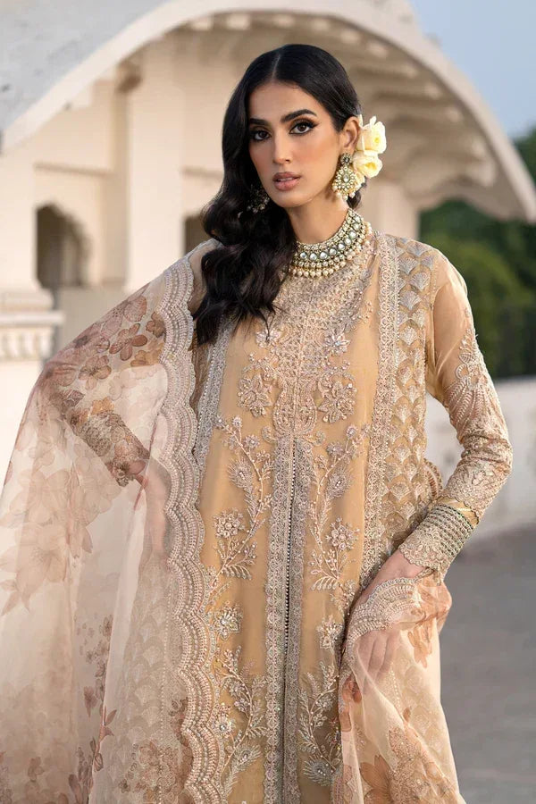 Ittehad | Dilruba Wedding Formals | ESDR78-SUT-BGE - Aqsa Fabrics