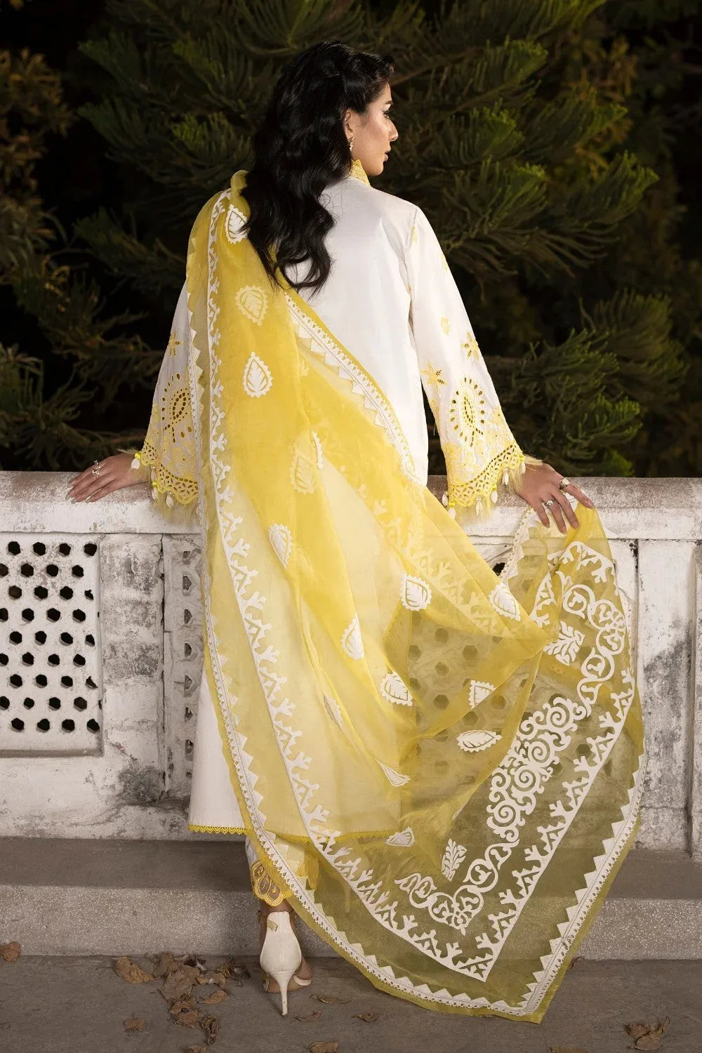 Ittehad | Embroidered Lawn | I-11 - Aqsa Fabrics