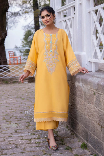 Ittehad | Embroidered Lawn | I-20 - Aqsa Fabrics