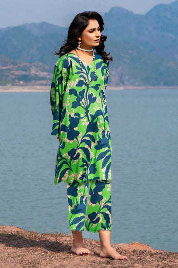 Ittehad | Embroidered Lawn | I-29 - Aqsa Fabrics