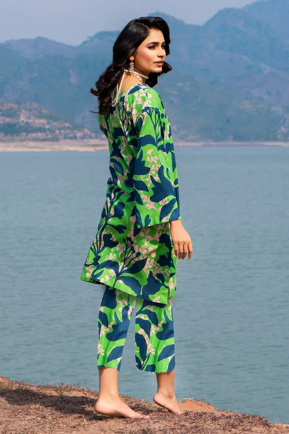 Ittehad | Embroidered Lawn | I-29 - Aqsa Fabrics