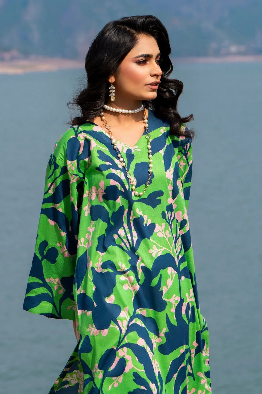 Ittehad | Embroidered Lawn | I-29 - Aqsa Fabrics