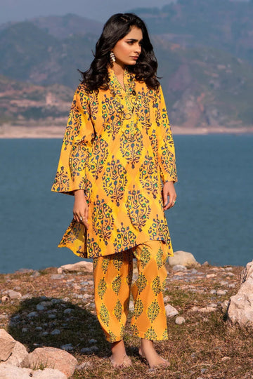 Ittehad | Embroidered Lawn | I-30 - Aqsa Fabrics