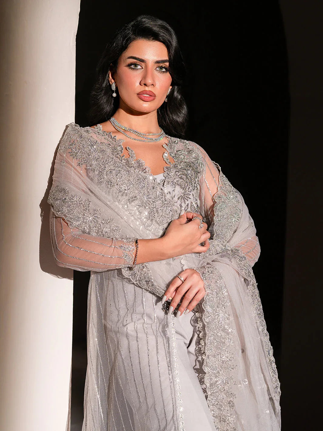 Izel | Stardust Luxury Collection | SLC-005-Aura - Aqsa Fabrics