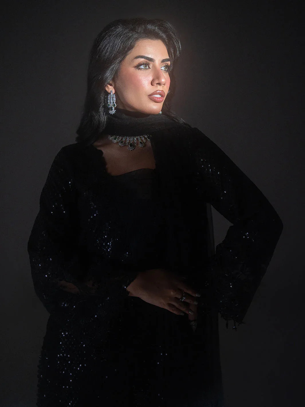 Izel | Stardust Luxury Collection | SLC-014-Zelie - Aqsa Fabrics