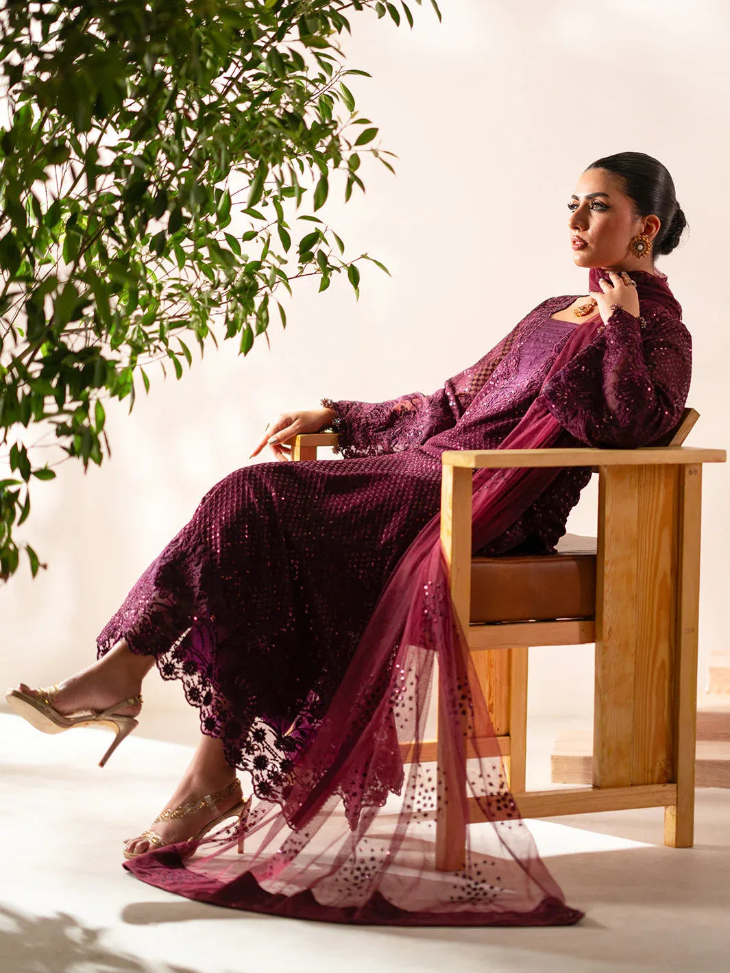 Izel | Stardust Luxury Collection | SLC-015-Elma - Aqsa Fabrics