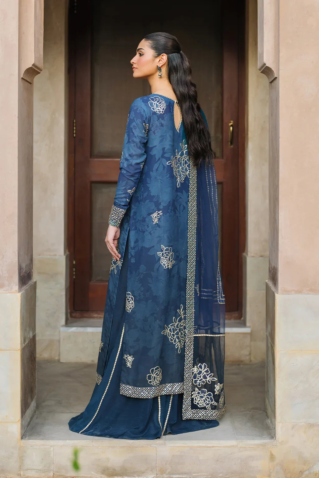Iznik | Bandhani Formals | UE-331 - Aqsa Fabrics