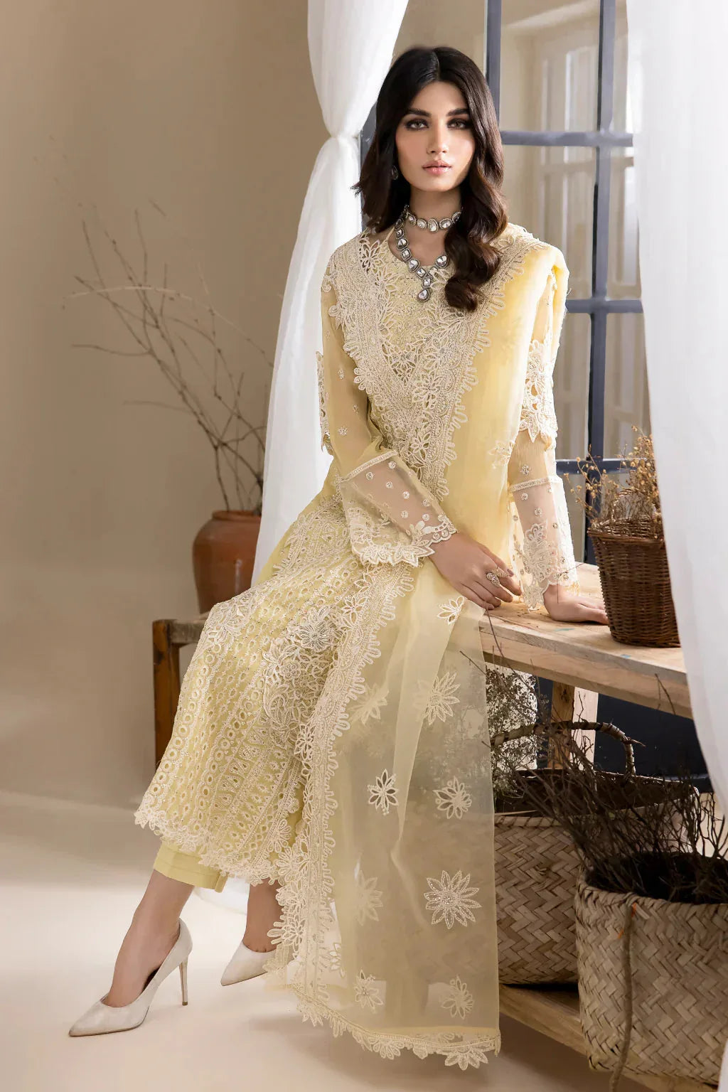 Iznik | Chinnon Chiffon | CC-23 DELILAH - Aqsa Fabrics