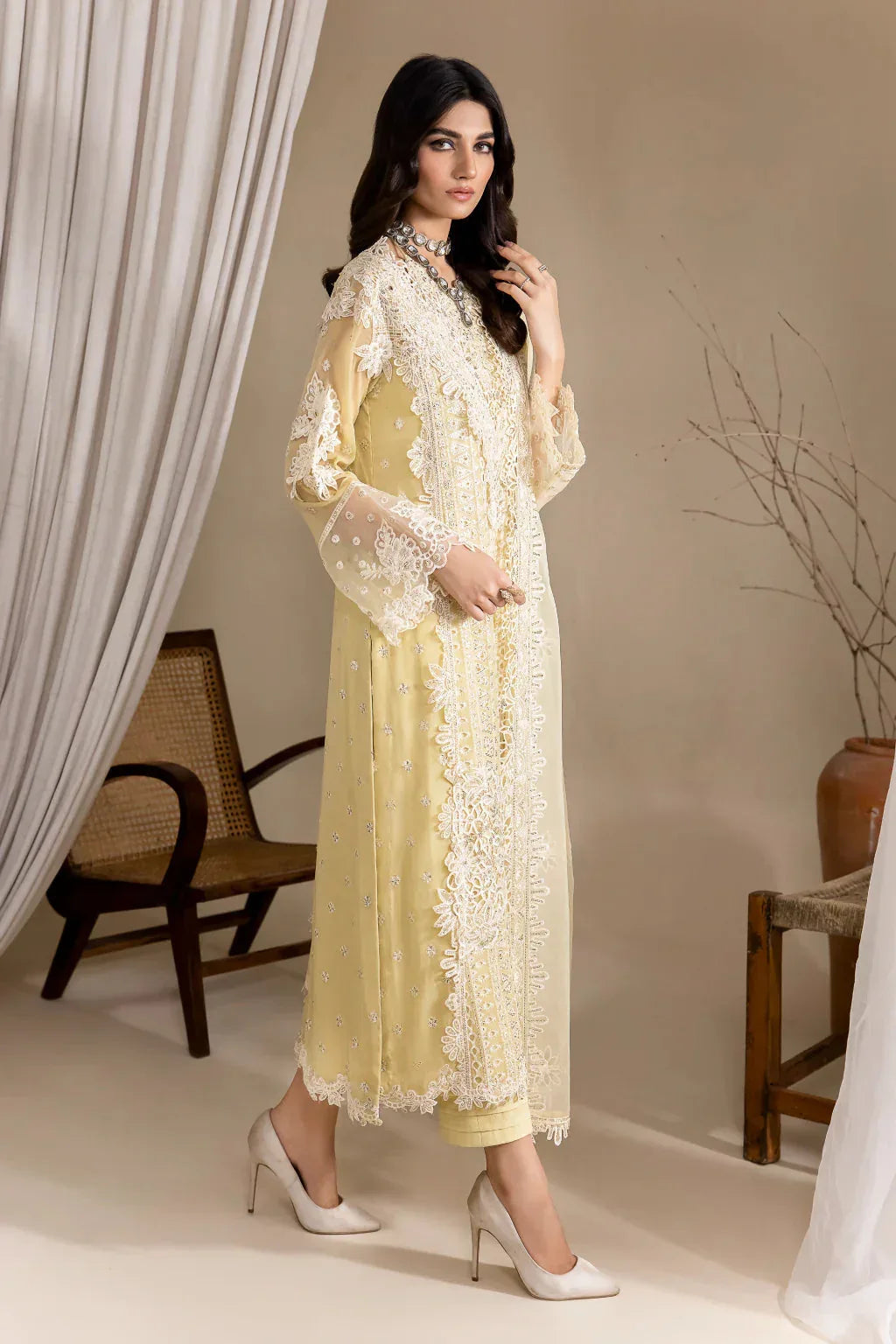Iznik | Chinnon Chiffon | CC-23 DELILAH - Aqsa Fabrics