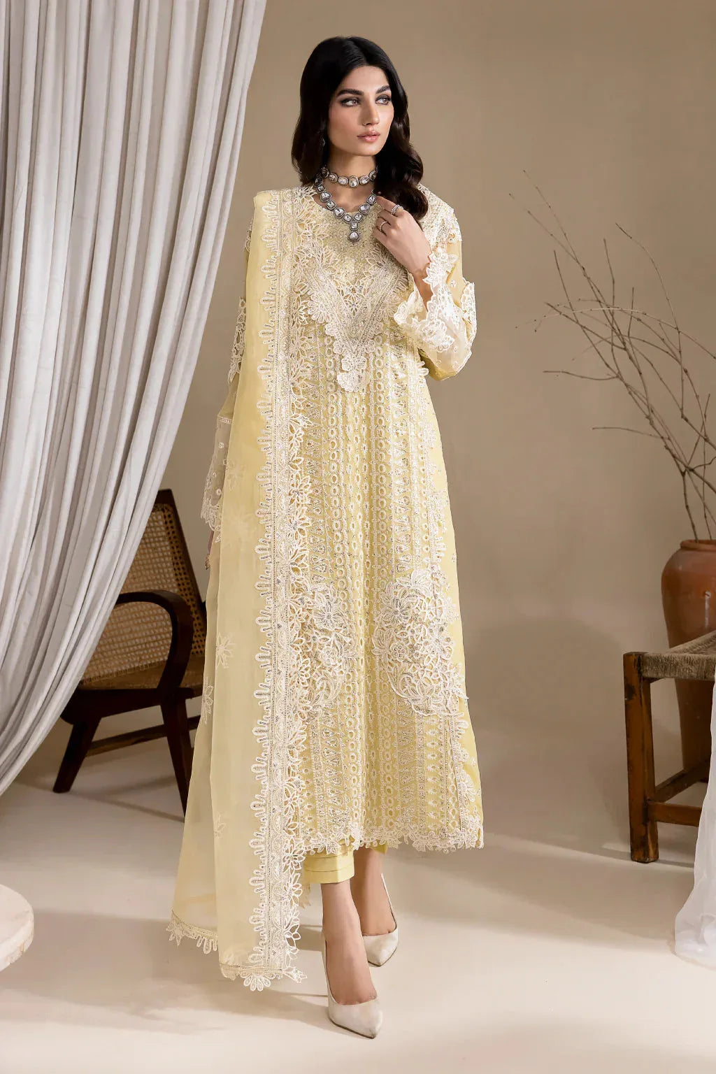 Iznik | Chinnon Chiffon | CC-23 DELILAH - Aqsa Fabrics