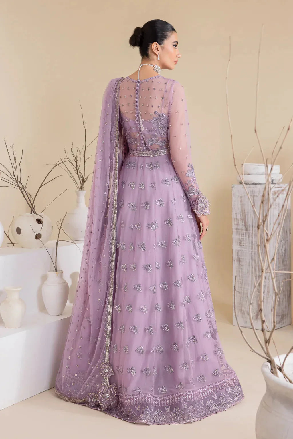 Iznik | Chinnon Chiffon | CC-25 REBECCA - Aqsa Fabrics