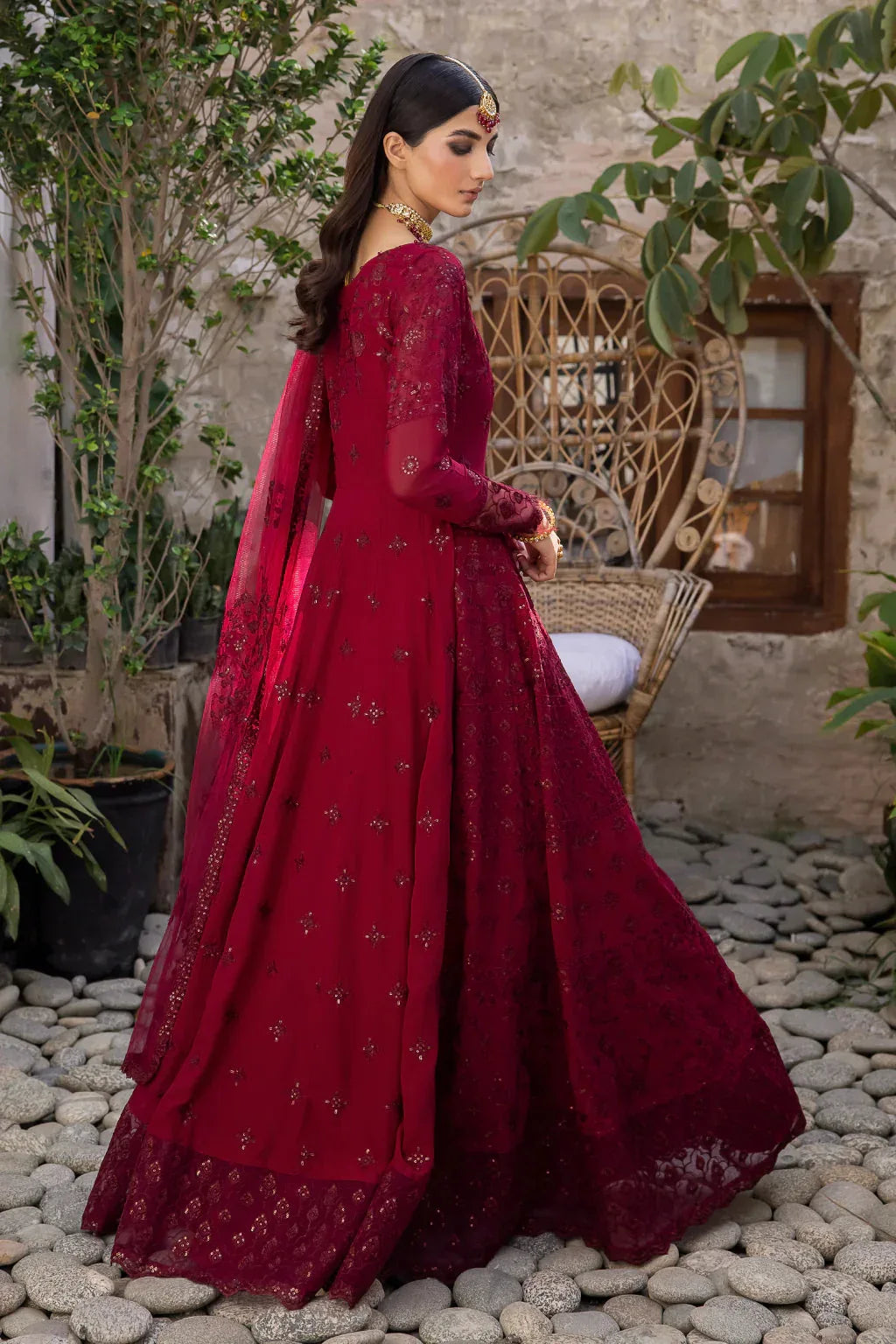 Iznik | Chinnon Chiffon | CC-29 ROSALIE - Aqsa Fabrics
