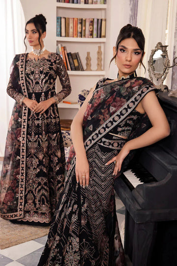 Iznik | Chinnon Chiffon | CC-32 KIAH - Aqsa Fabrics