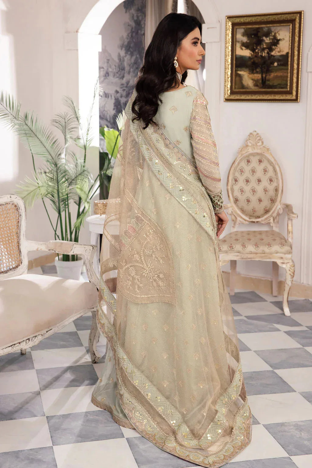 Iznik | Chinnon Chiffon | CC-33 QIANA - Aqsa Fabrics