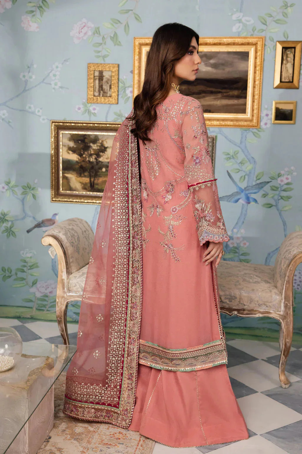 Iznik | Chinnon Chiffon | CC-35 DAREEN - Aqsa Fabrics