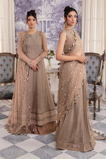 Iznik | Chinnon Chiffon | CC-36 DAMIYAH - Aqsa Fabrics