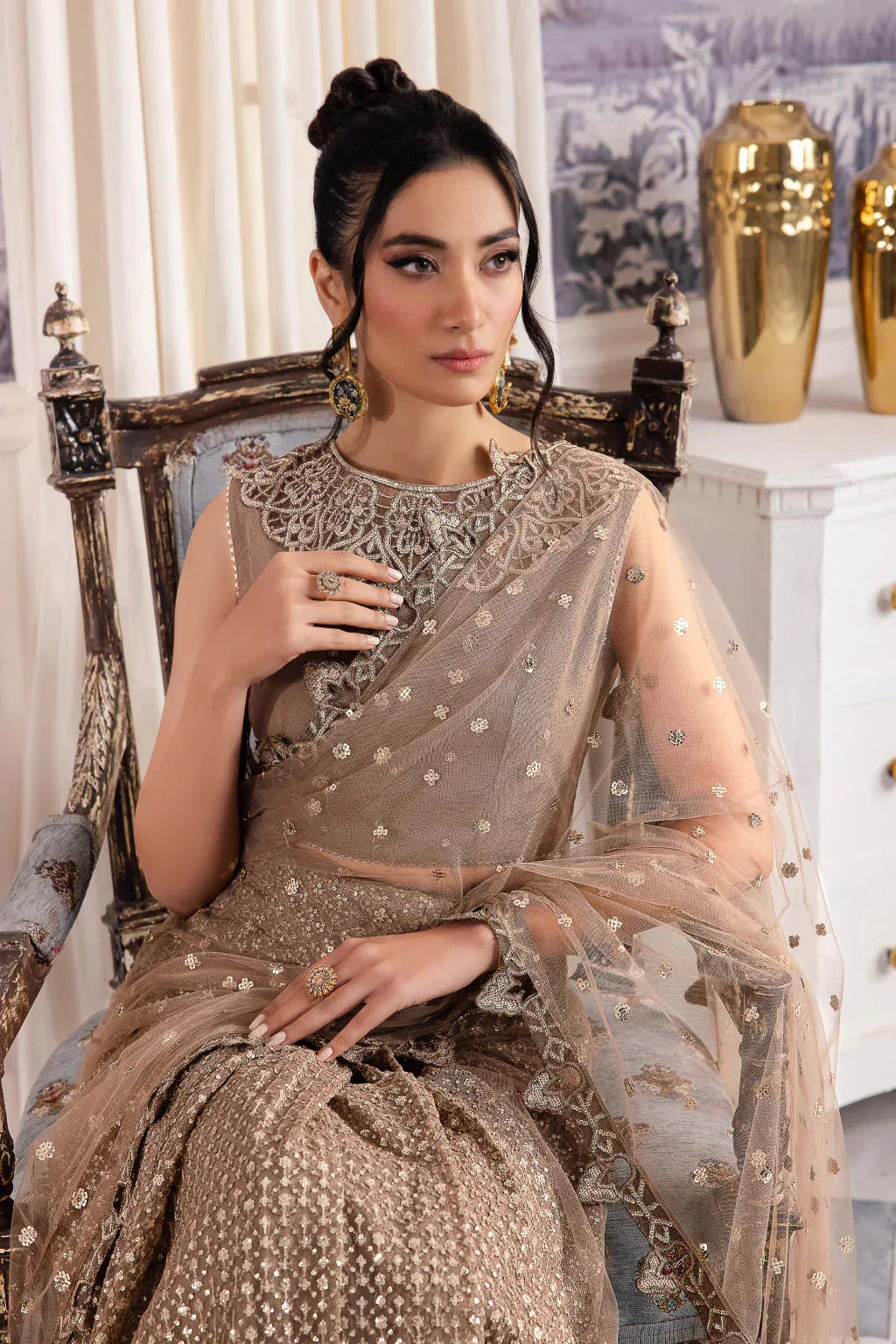 Iznik | Chinnon Chiffon | CC-36 DAMIYAH - Aqsa Fabrics